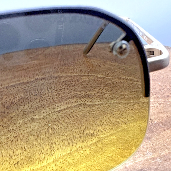 Unique Vintage Polo Jeans Co. Charisma Sunglasses Gold Frame 58-16-135 - Picture 9 of 10